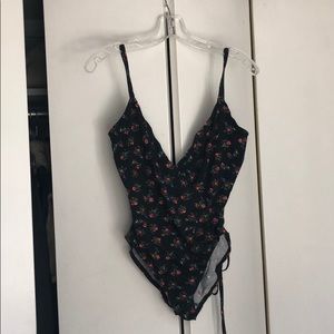 Urban Outfitters Floral Bodysuit